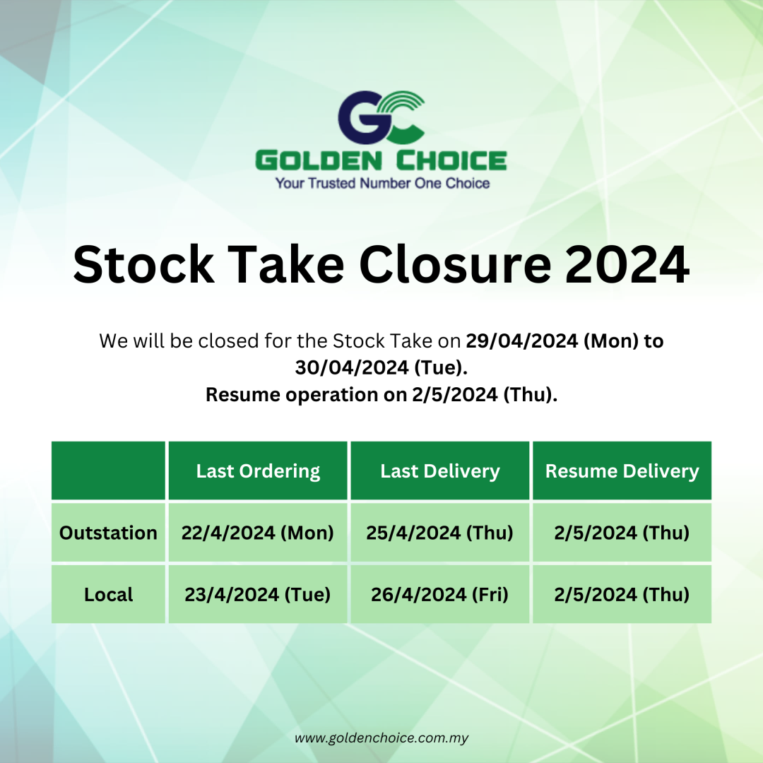 2904 - 3004 Stock Take Closure 2024